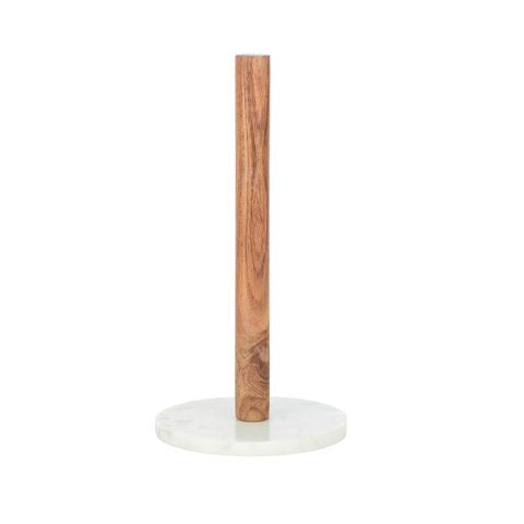 Marble/Wood Towel Holder