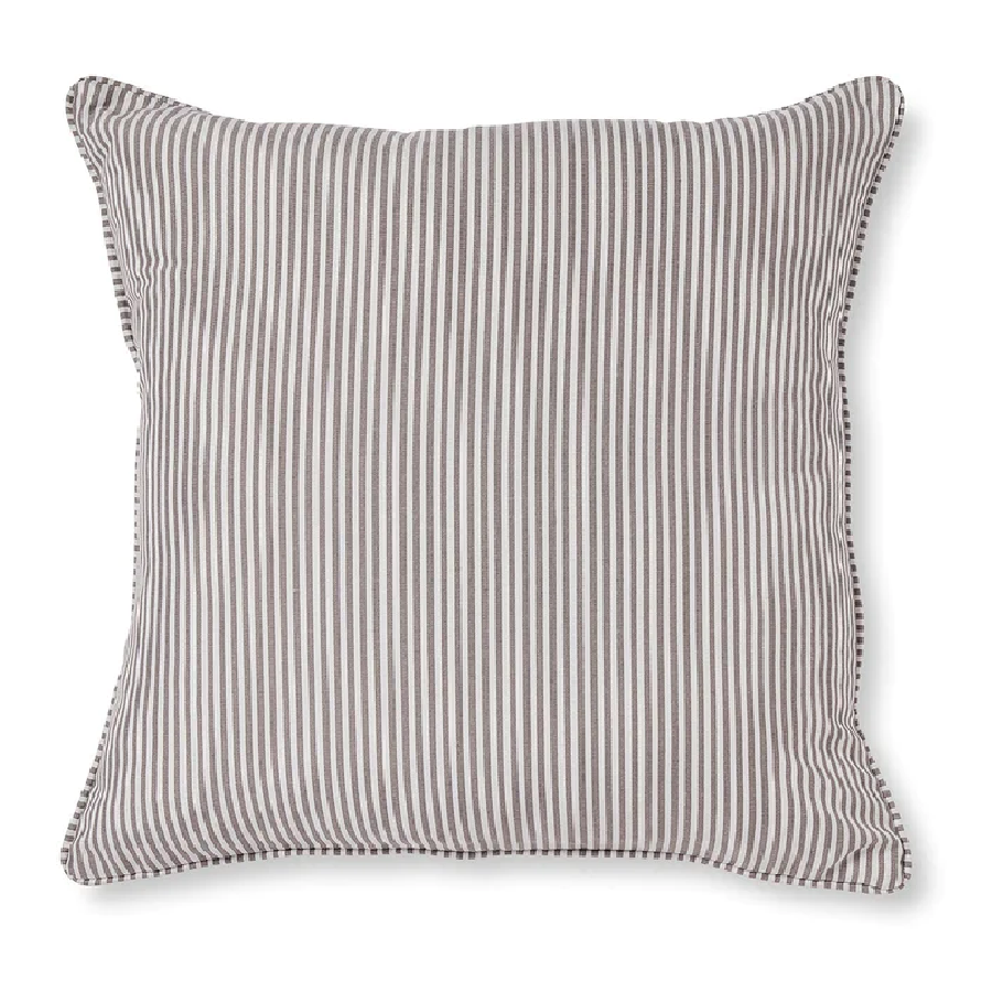 Morris Grey Stripe Cushion 55