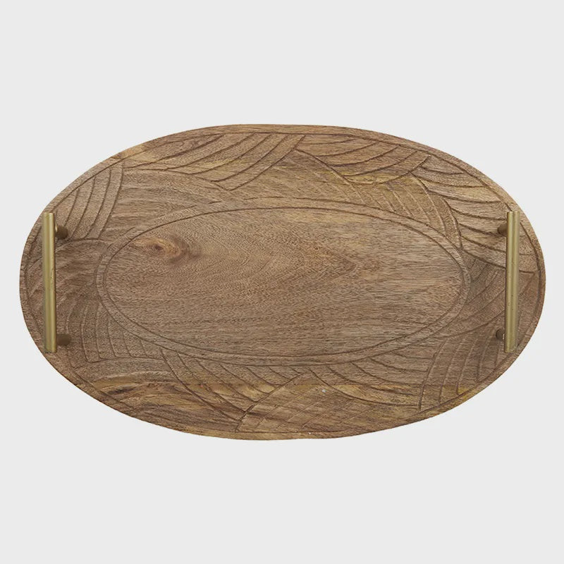 Mango Wood Oval Tray