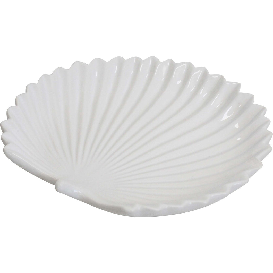 Palm Plate White Small