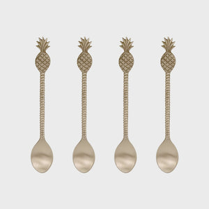 Pineapple Brass Spoon