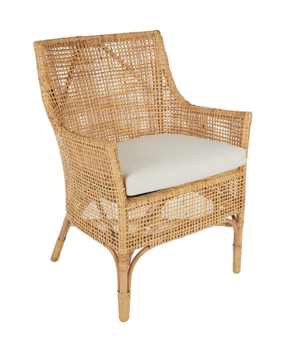 Rhea Rattan Chair w cushion
