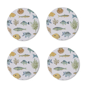 Sea Life Coasters Set 4