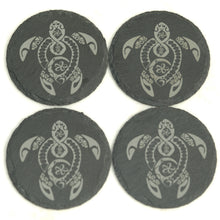 Load image into Gallery viewer, TAHEI Slate Coasters Fonu Turtle
