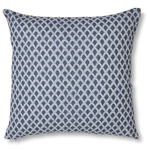 Sumba Blue Linen Cushion 55cm