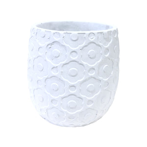 Primrose Planter Pot White