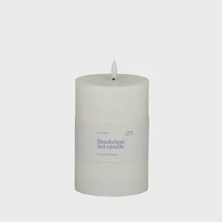 Illume Pillar Candle 10x15cm White