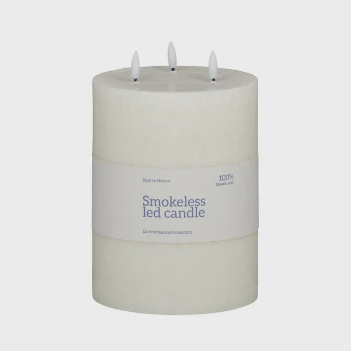 Íllume Pillar Candle 15x20cm White