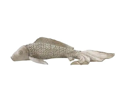 Fitz Fish Sculpture White