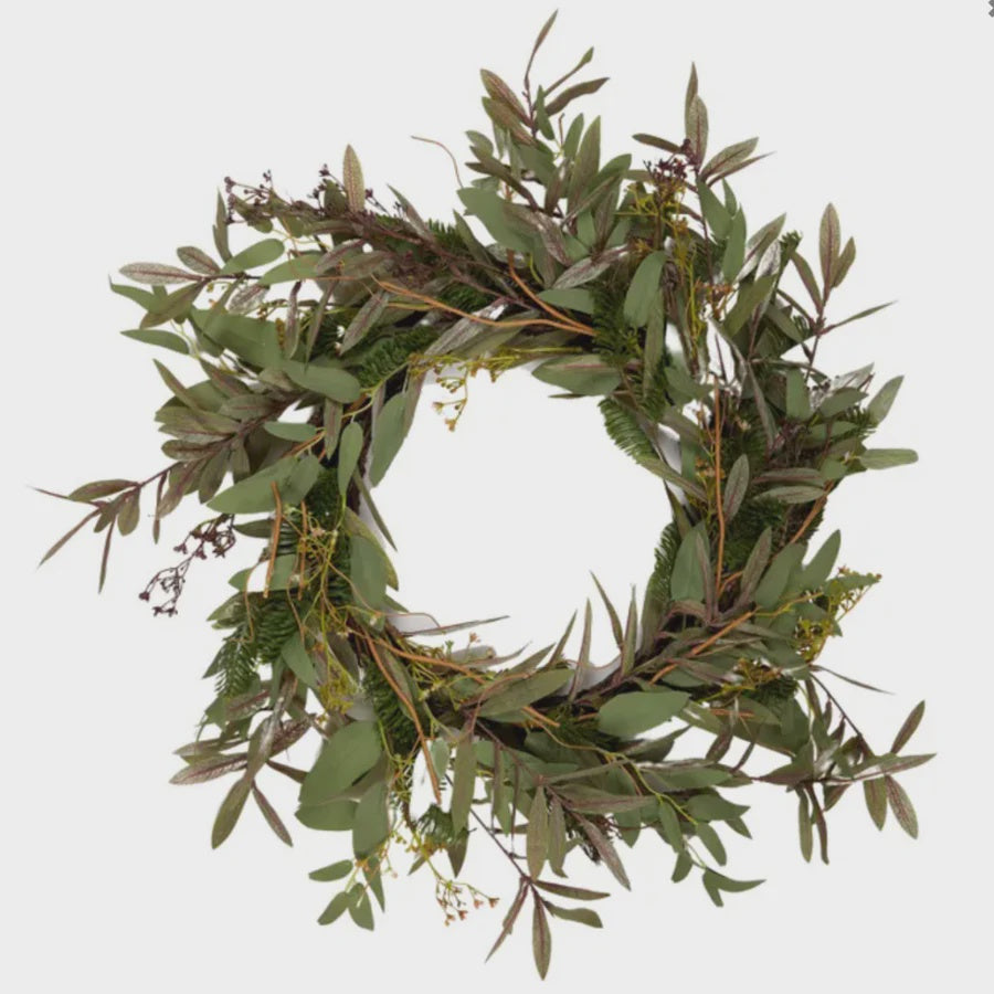 Wreath Native Cloth 70cm Natural