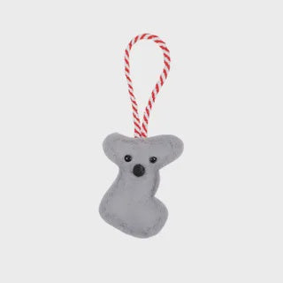 Koala Hanger Felt 10cm Grey