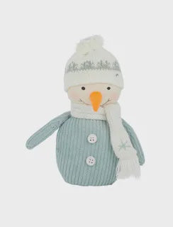 Snowman w Scarf Deco